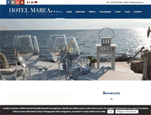 Tablet Screenshot of hotelmarea.it